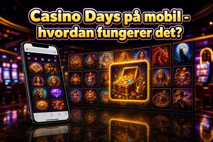 Casino Days på mobil - hvordan fungerer det?