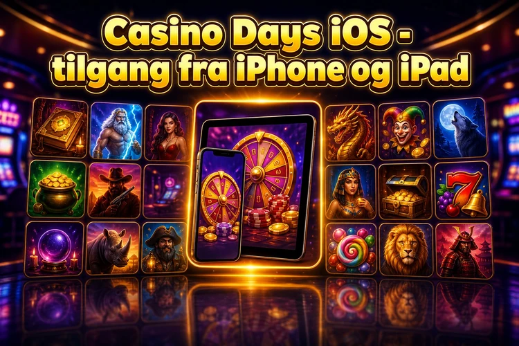 Casino Days iOS - tilgang fra iPhone og iPad